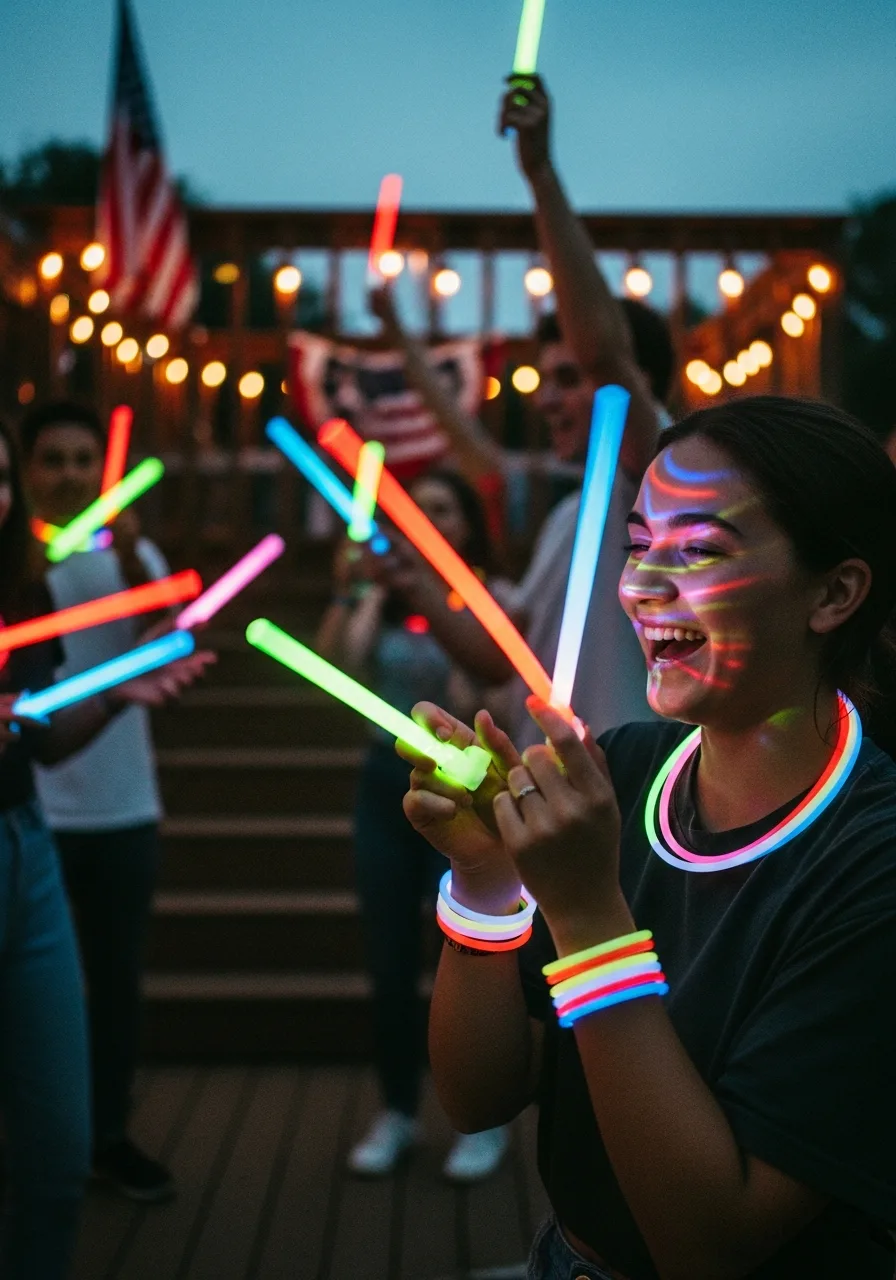 42. Glow Stick Fun
