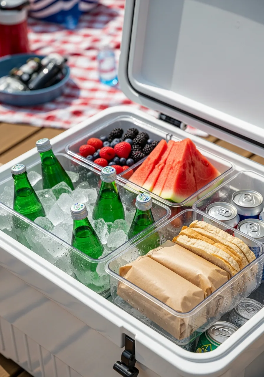 50. Cooler Organization Trays