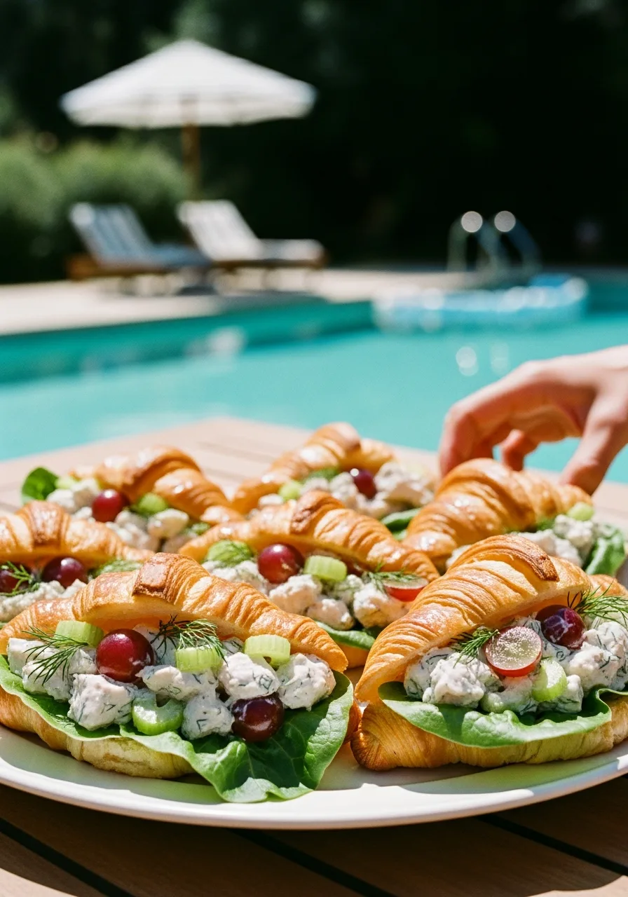12. Chicken Salad Croissants