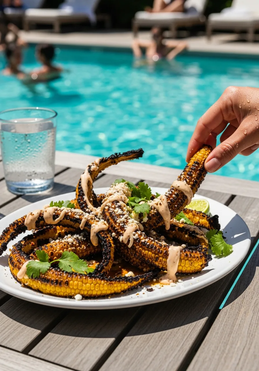 17. Grilled Corn Ribs