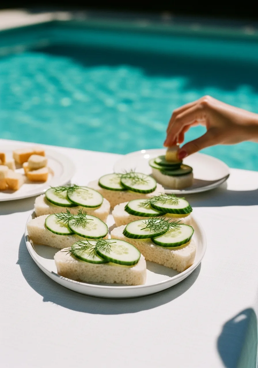 20. Cucumber Tea Sandwiches