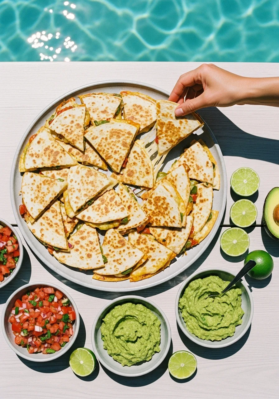 22. Quesadilla Triangles