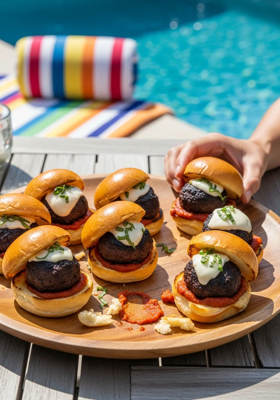 25. Meatball Sliders