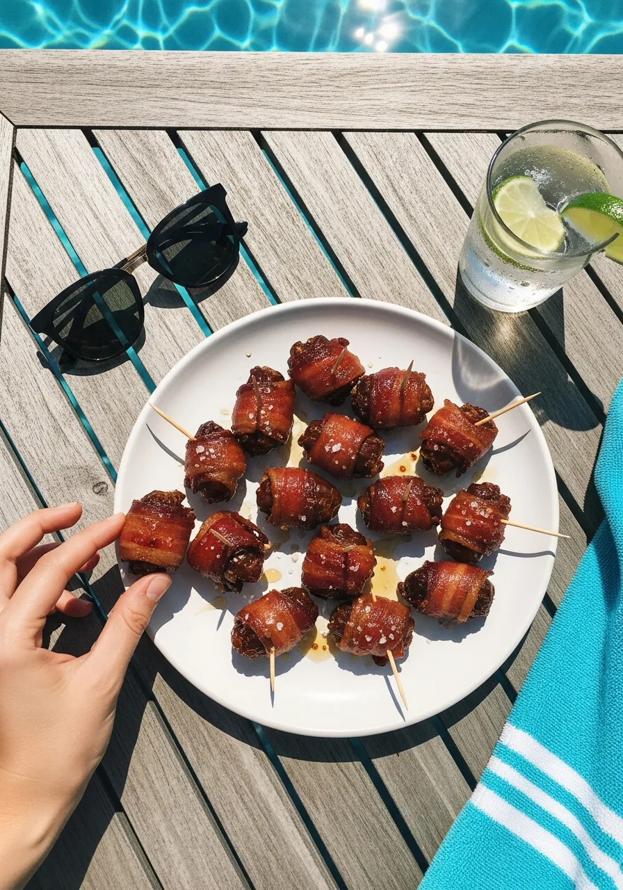 28. Bacon Wrapped Dates