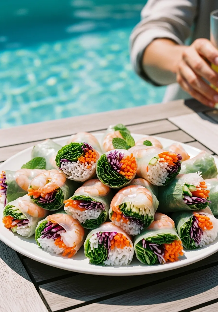 30. Fresh Spring Rolls