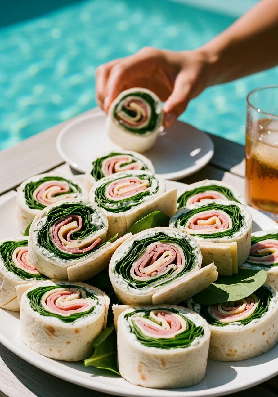 34. Pinwheel Sandwiches