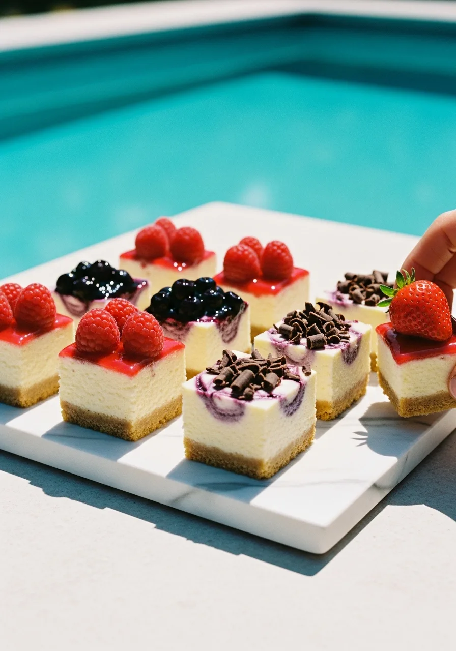 46. Cheesecake Bite Platter