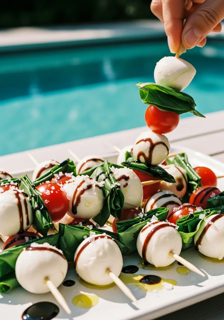 5. Caprese Salad Skewers