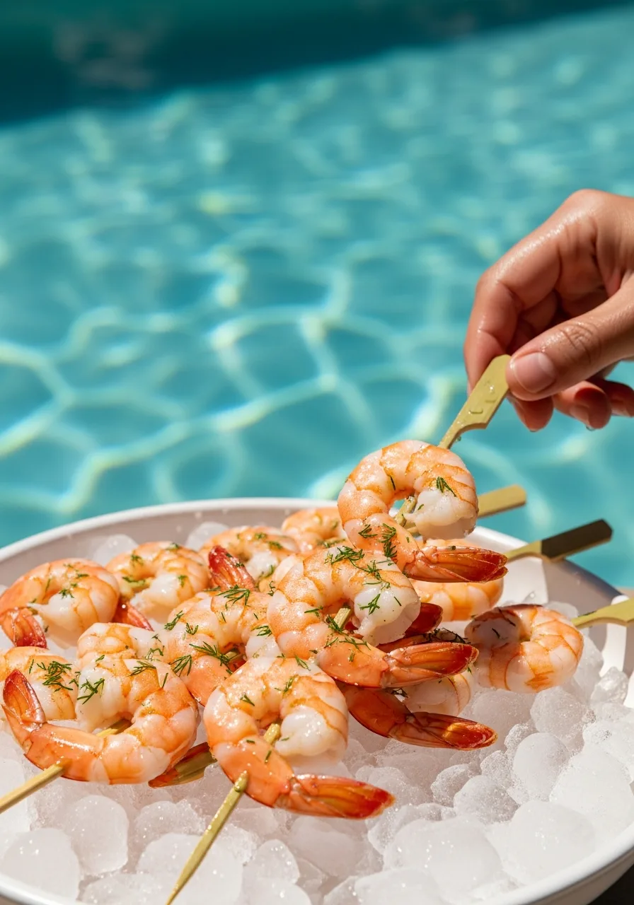 50. Chilled Shrimp Skewers