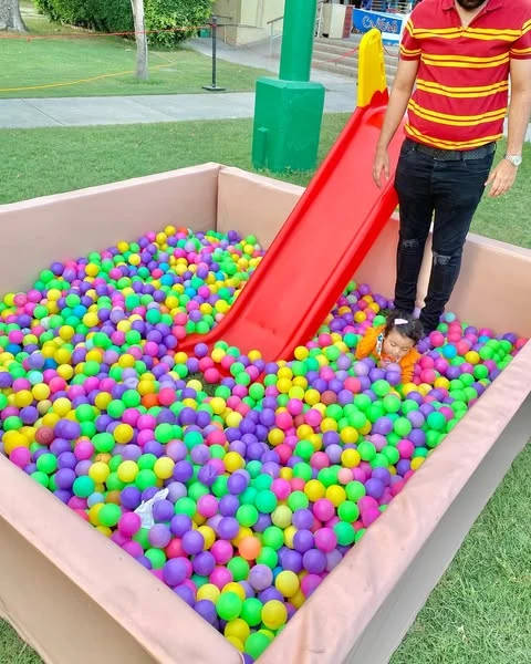 Padded Slide Zone splish splash birthday party ideas