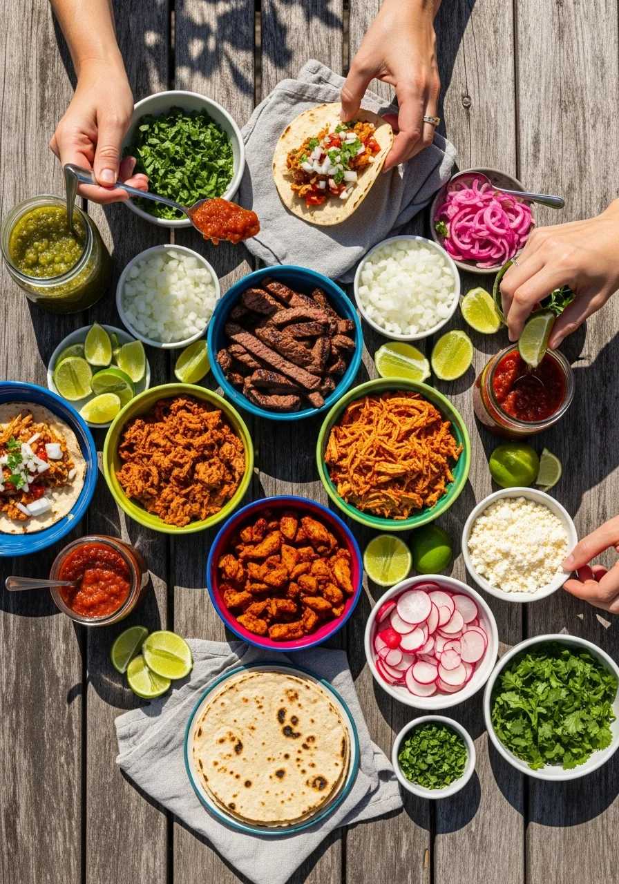 1. DIY Street Taco Bar