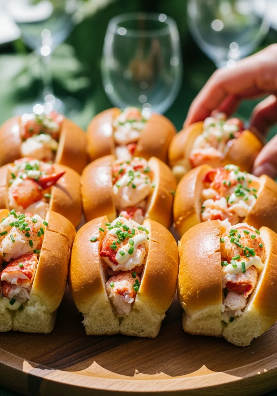 10. Mini Lobster Rolls
