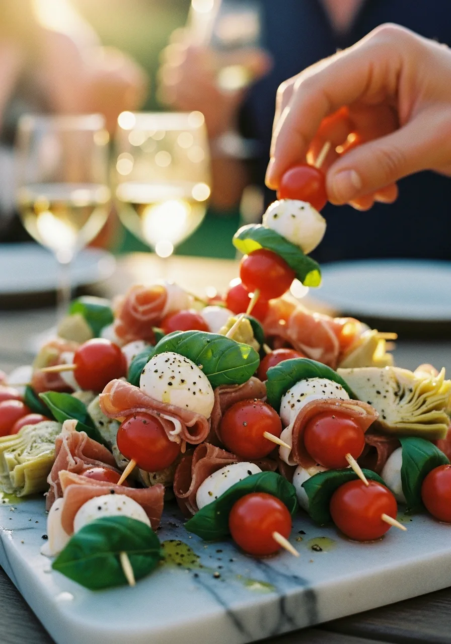 13. Antipasto Skewers