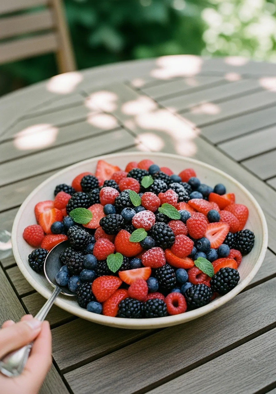 14. Berry Fruit Salad