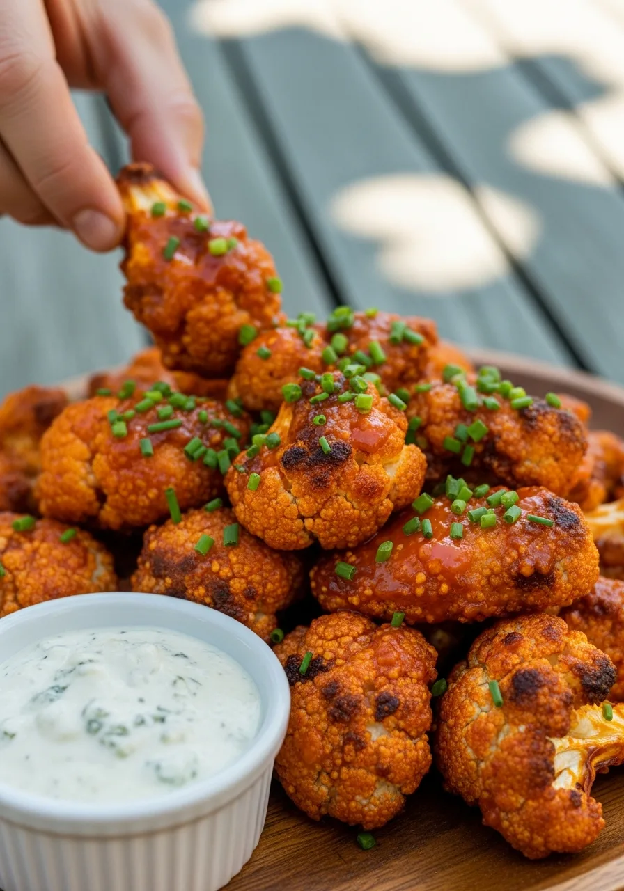 15. Buffalo Cauliflower Wings