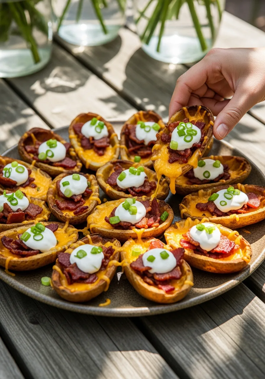 18. Loaded Potato Skins