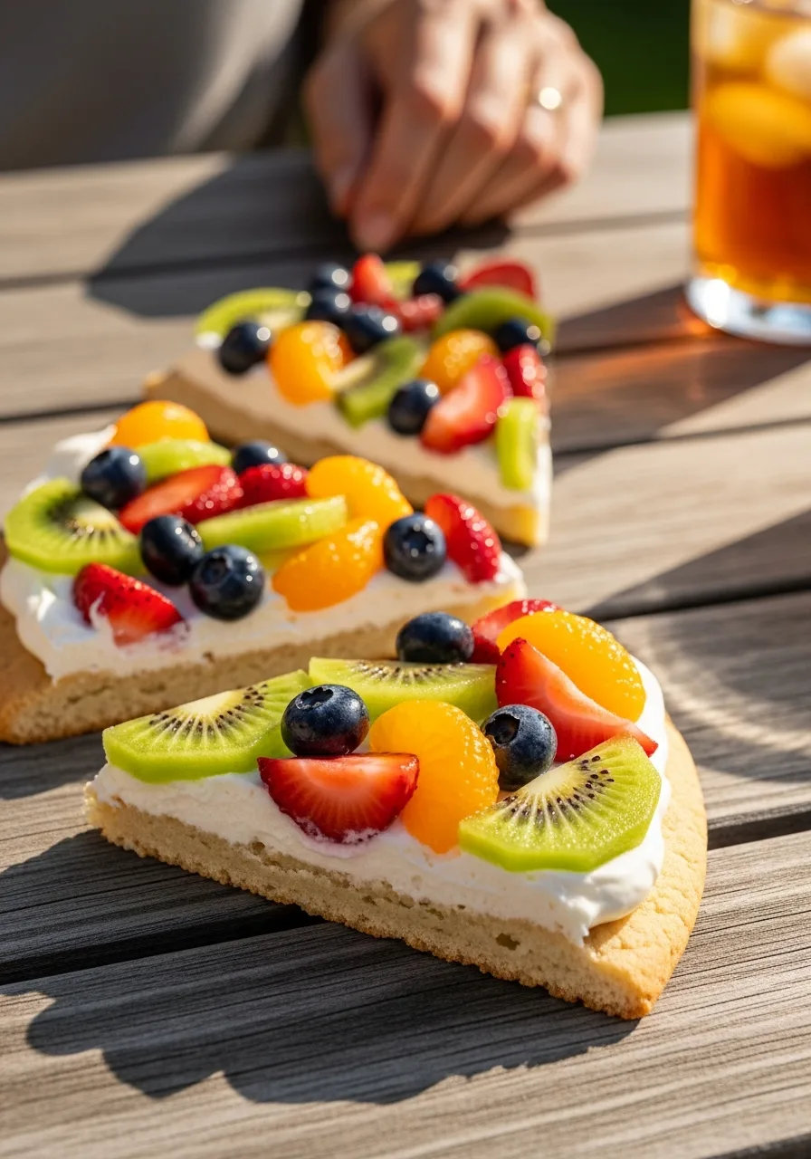 21. Fruit Pizza Slices