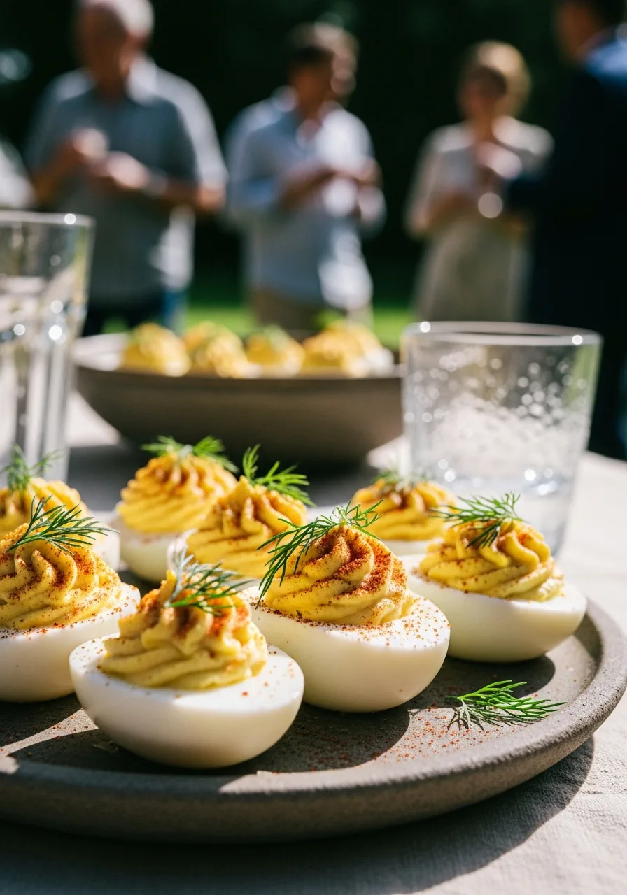 22. Classic Deviled Eggs
