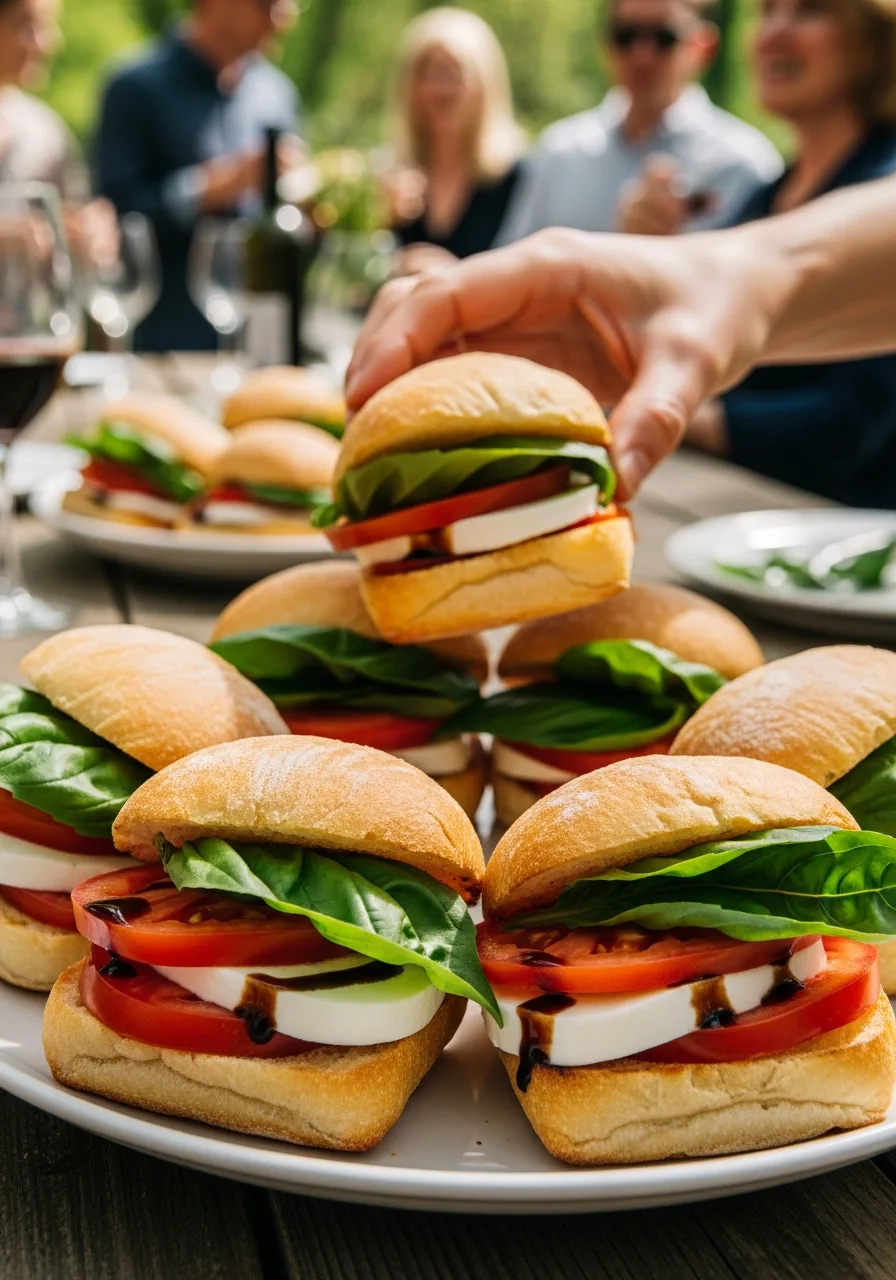 3. Caprese Sliders