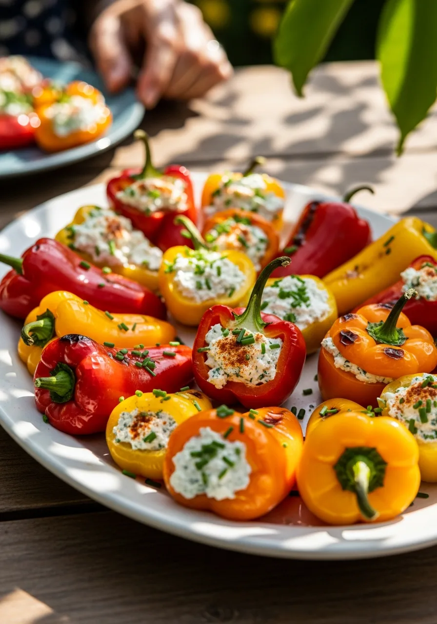 32. Stuffed Mini Peppers