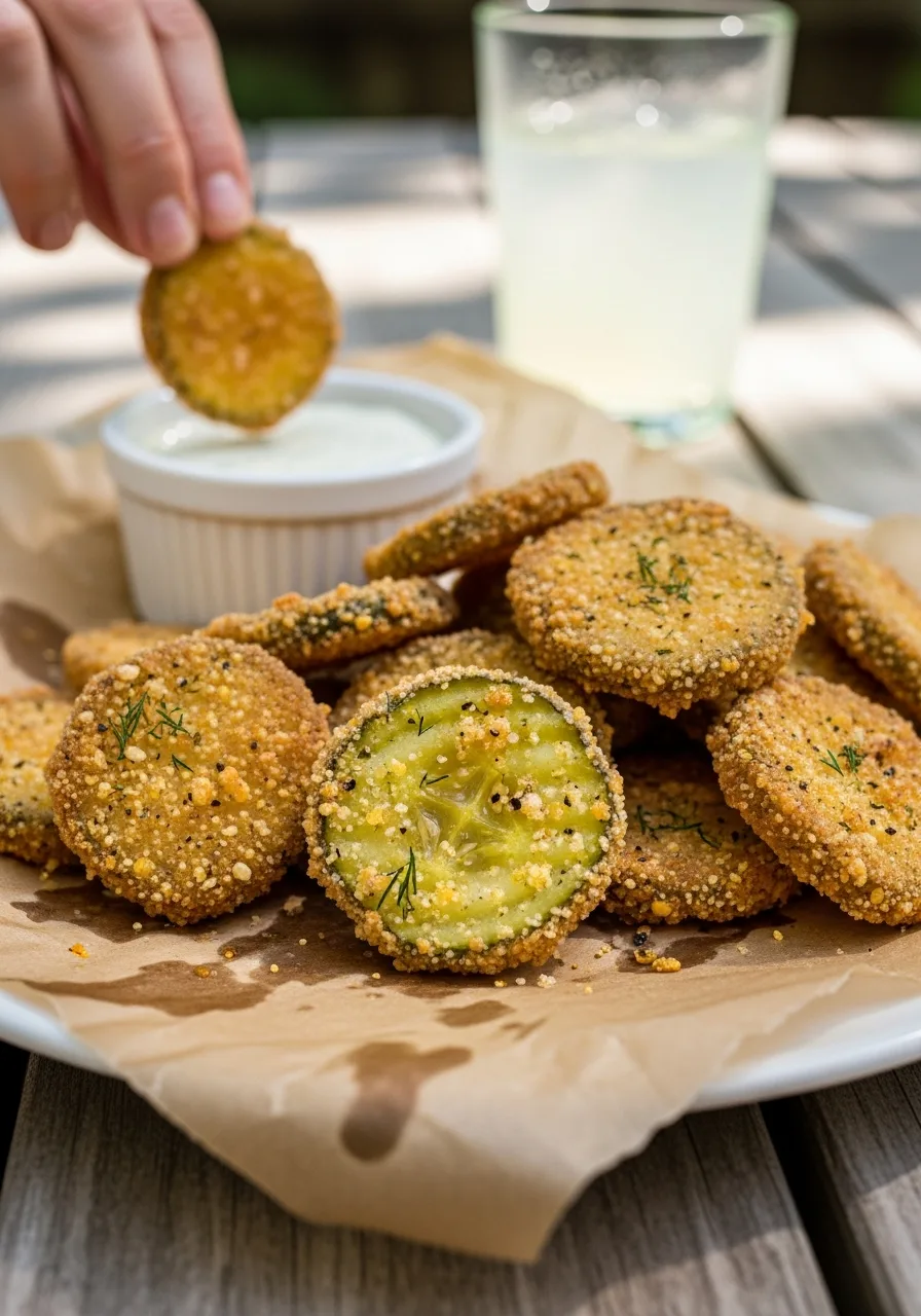 34. Fried Pickle Chips