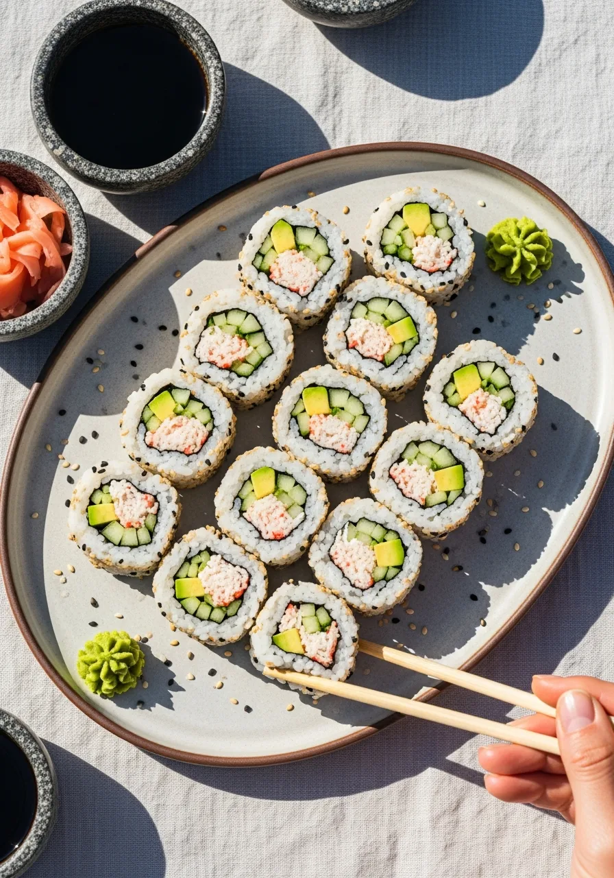 35. California Sushi Rolls