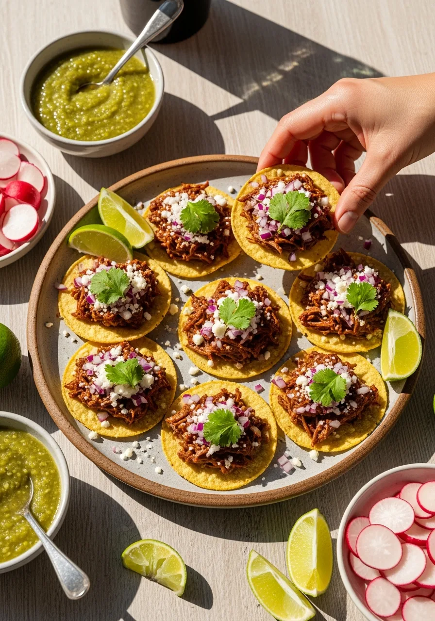 36. Mini Beef Tostadas