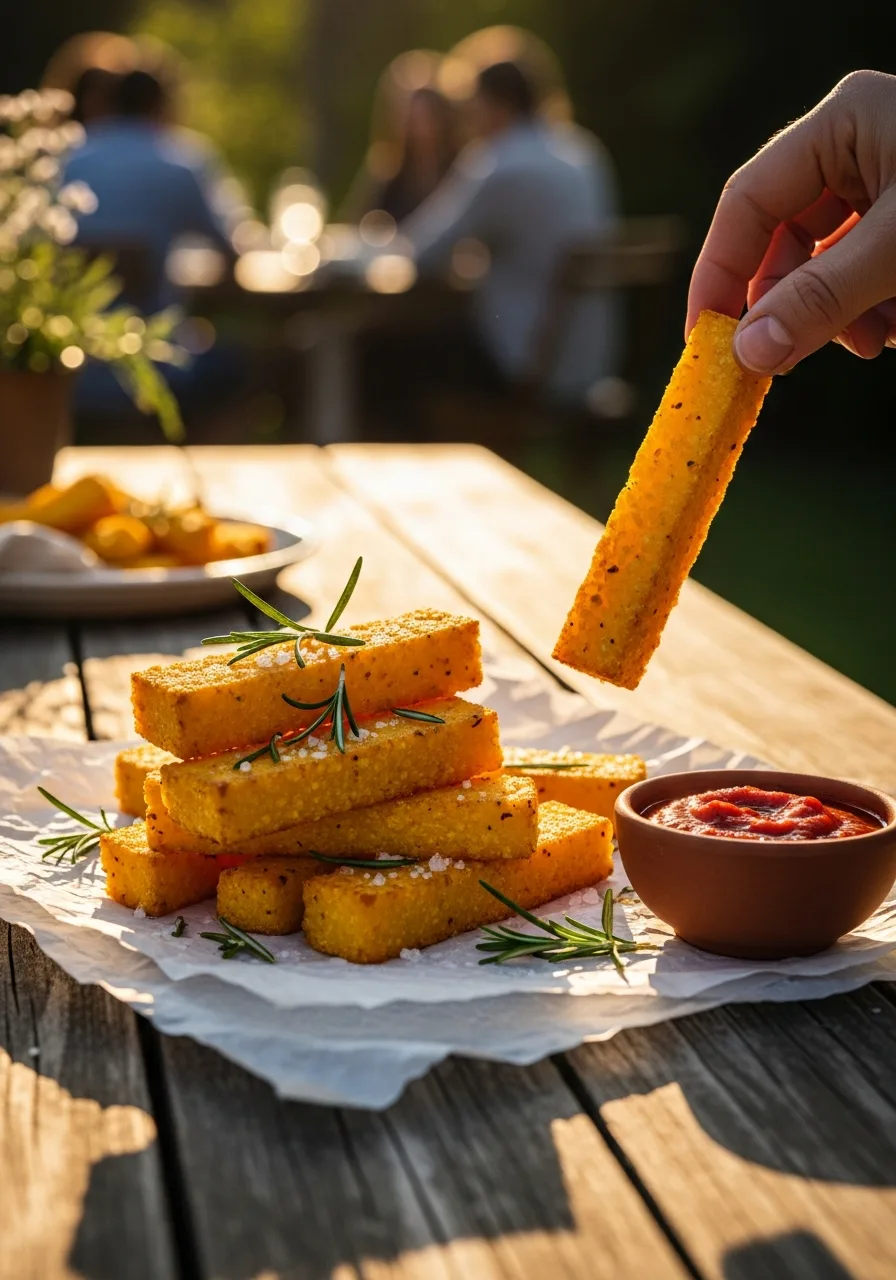 41. Crispy Polenta Fries