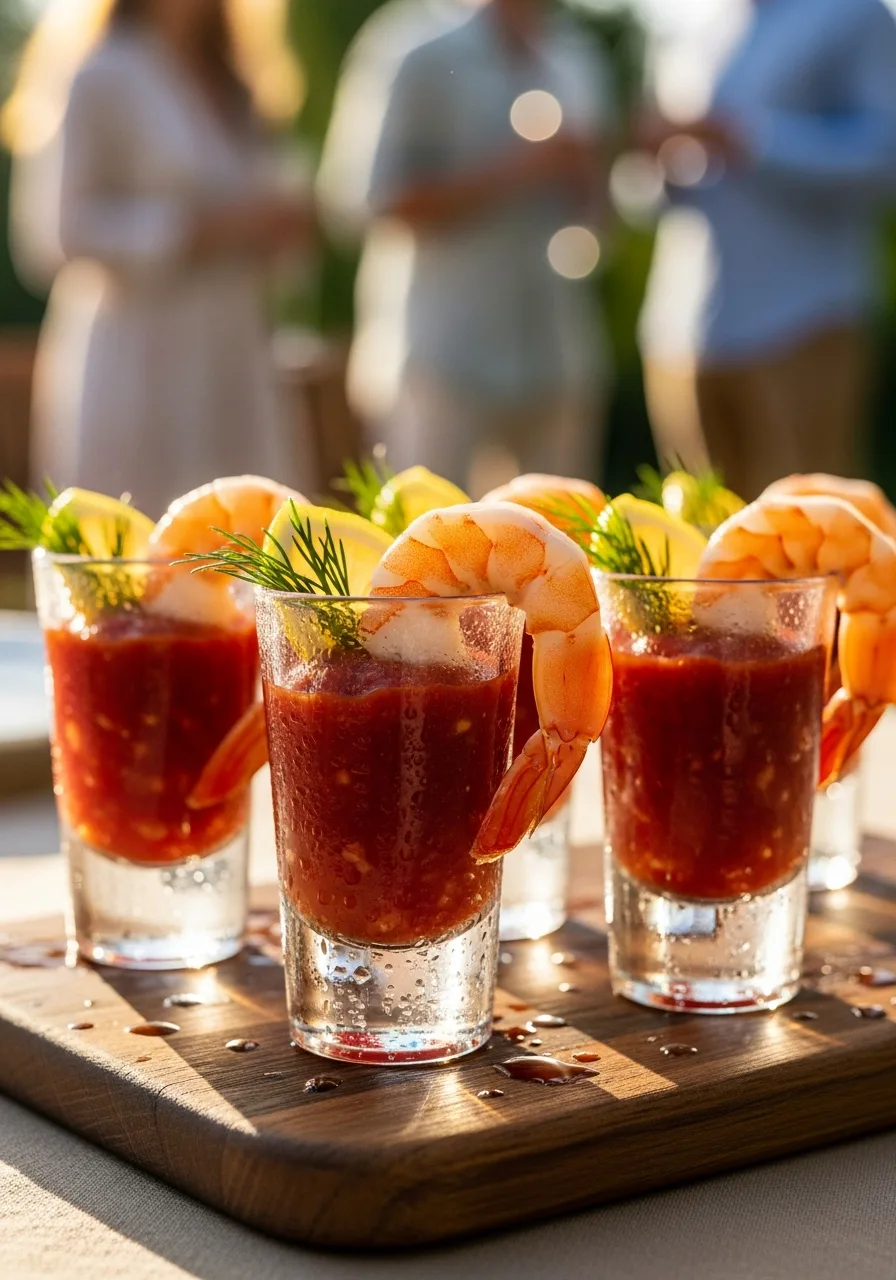 43. Shrimp Cocktail Shooters