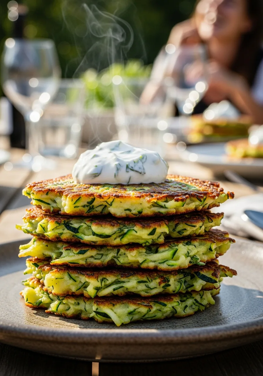 45. Zucchini Fritters
