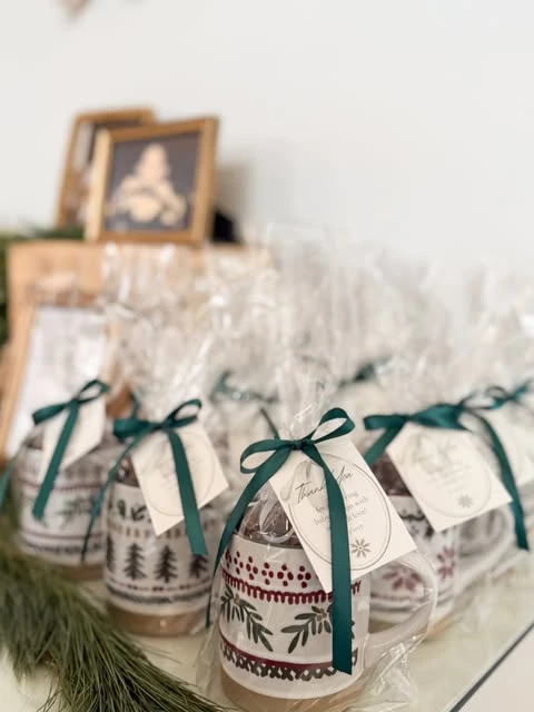 Winter Mug Gifts winter baby shower ideas