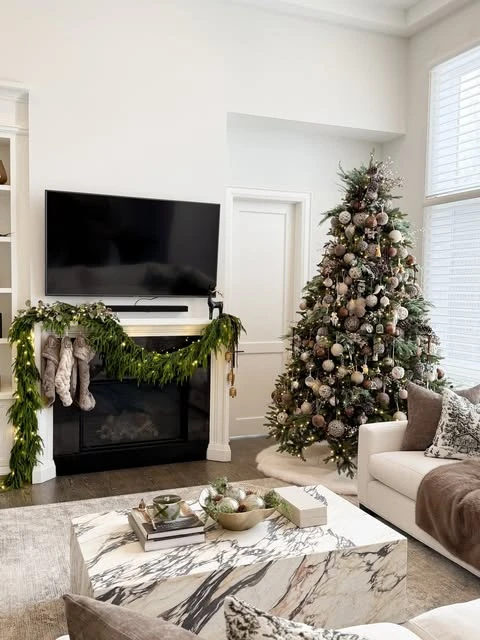 Cozy Fireside Lounge winter baby shower ideas