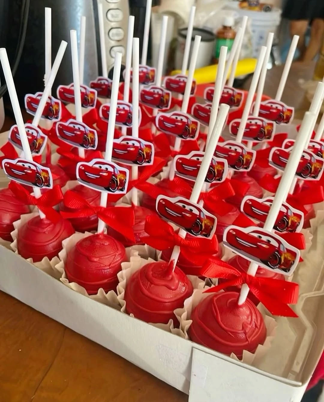 Themed Racing Bites cars birthday party