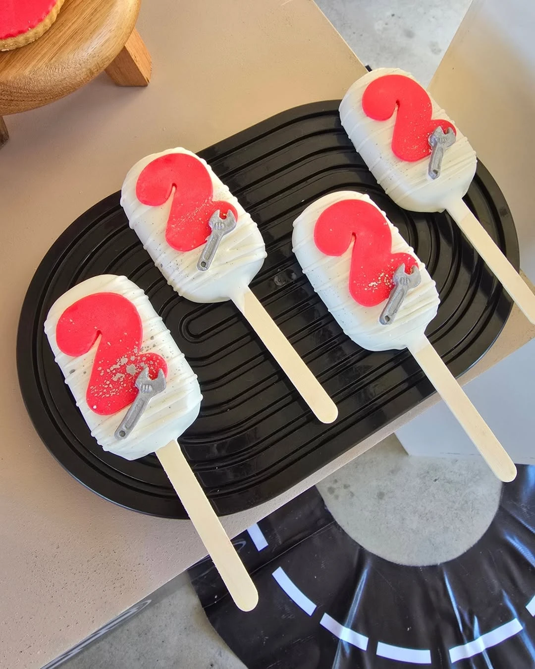 Pit Crew Tool Treats cars birthday party