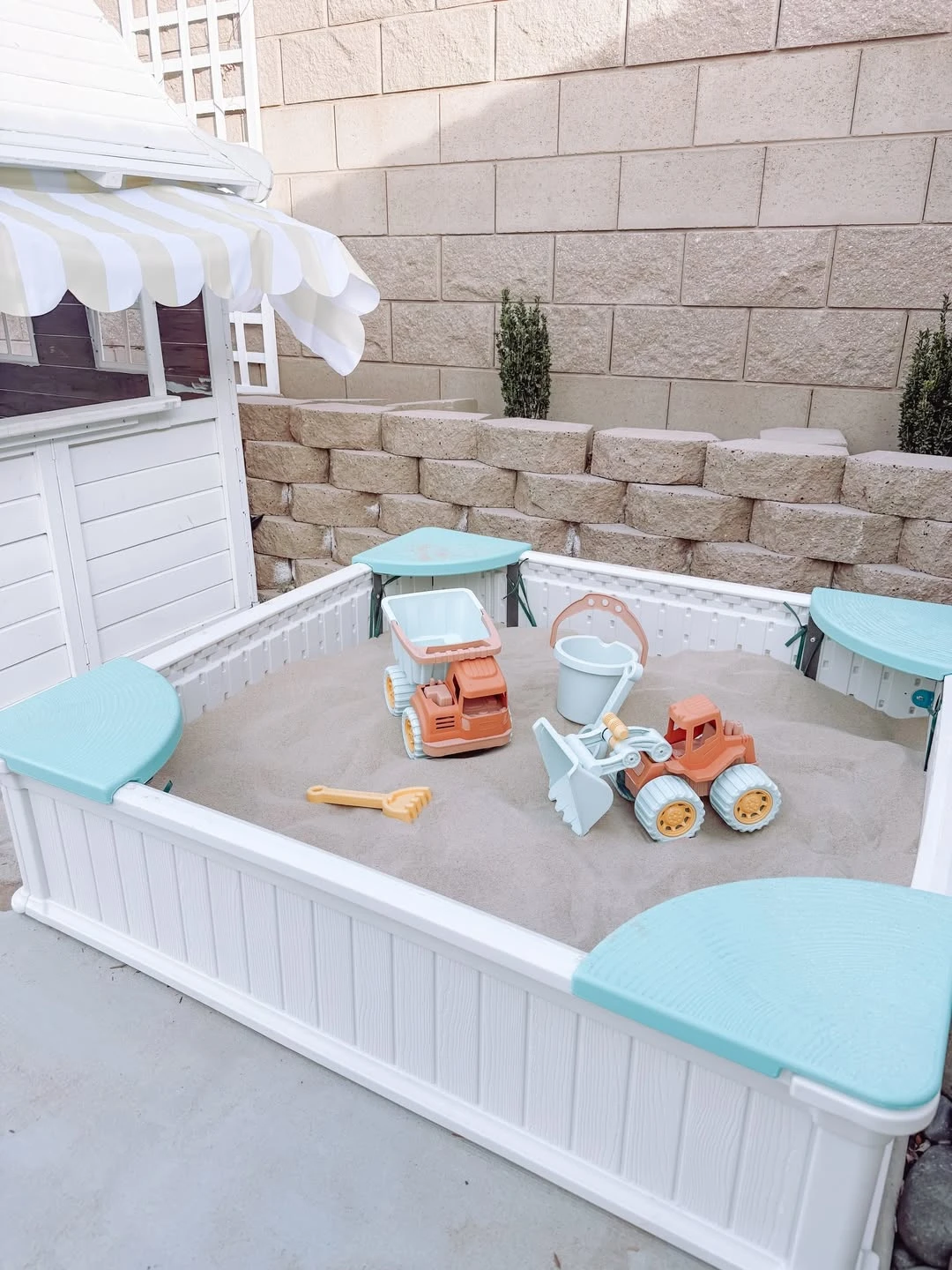 Backyard Excavation Zone construction birthday party ideas