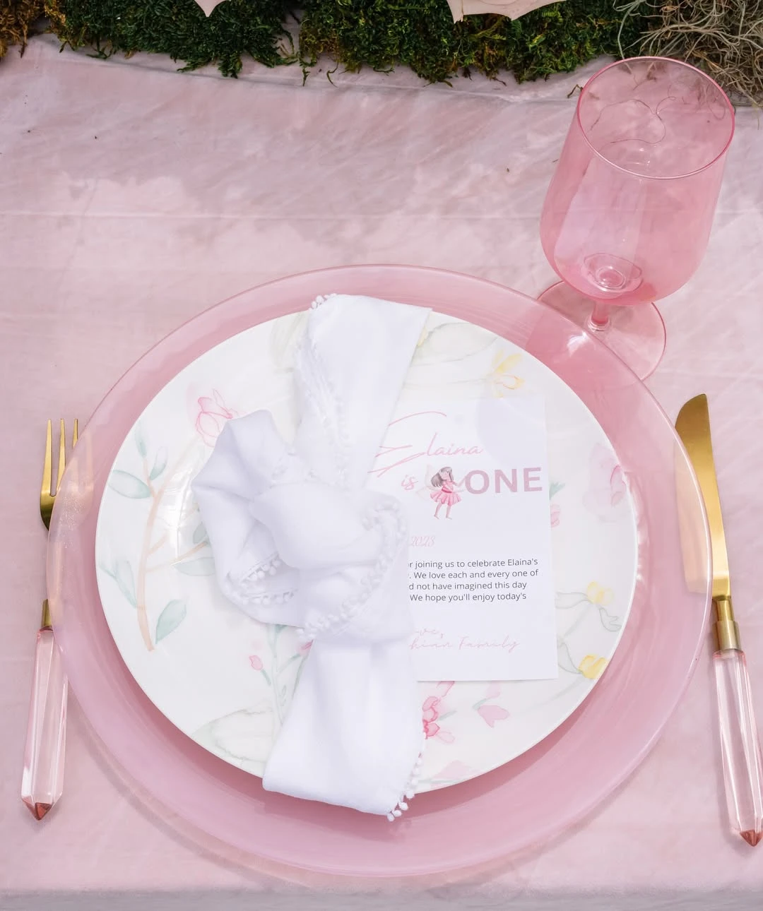 Coordinated Fairy Stationery fairy first birthday party ideas