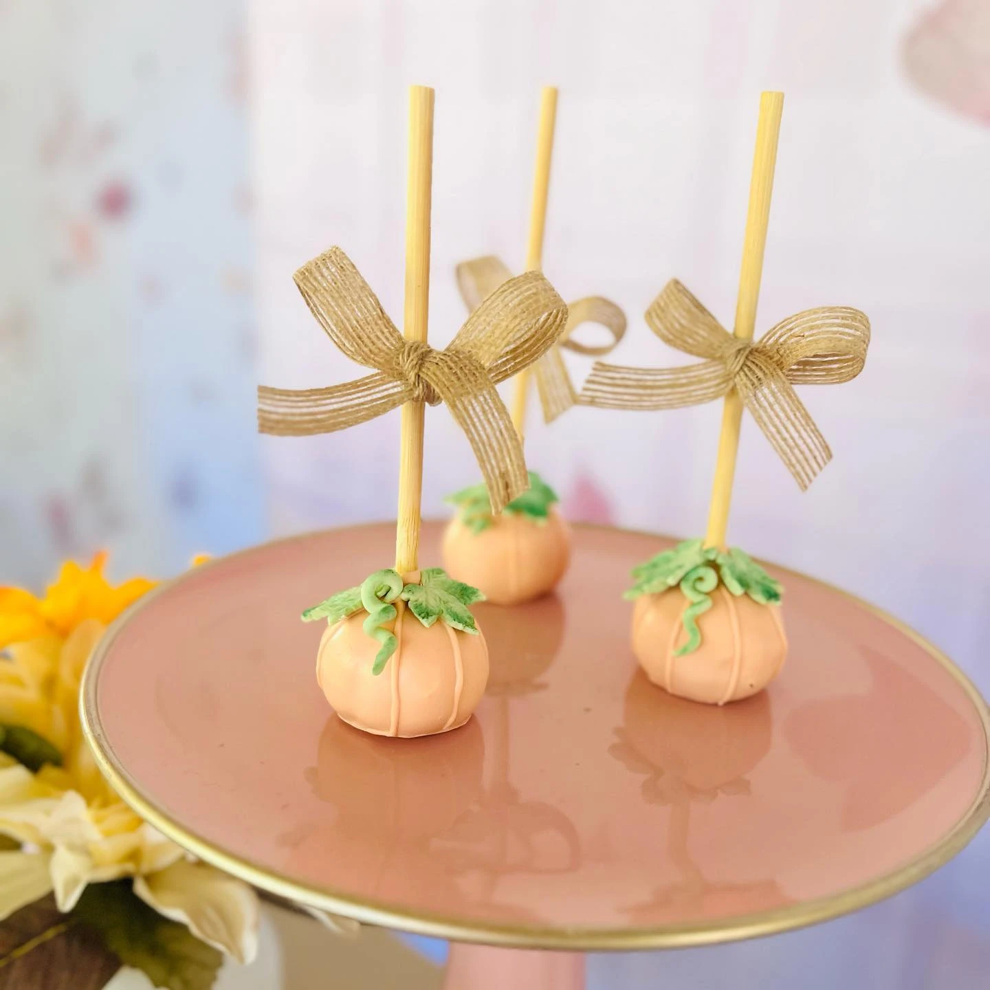 Rustic Seasonal Dessert Motifs fall birthday party ideas