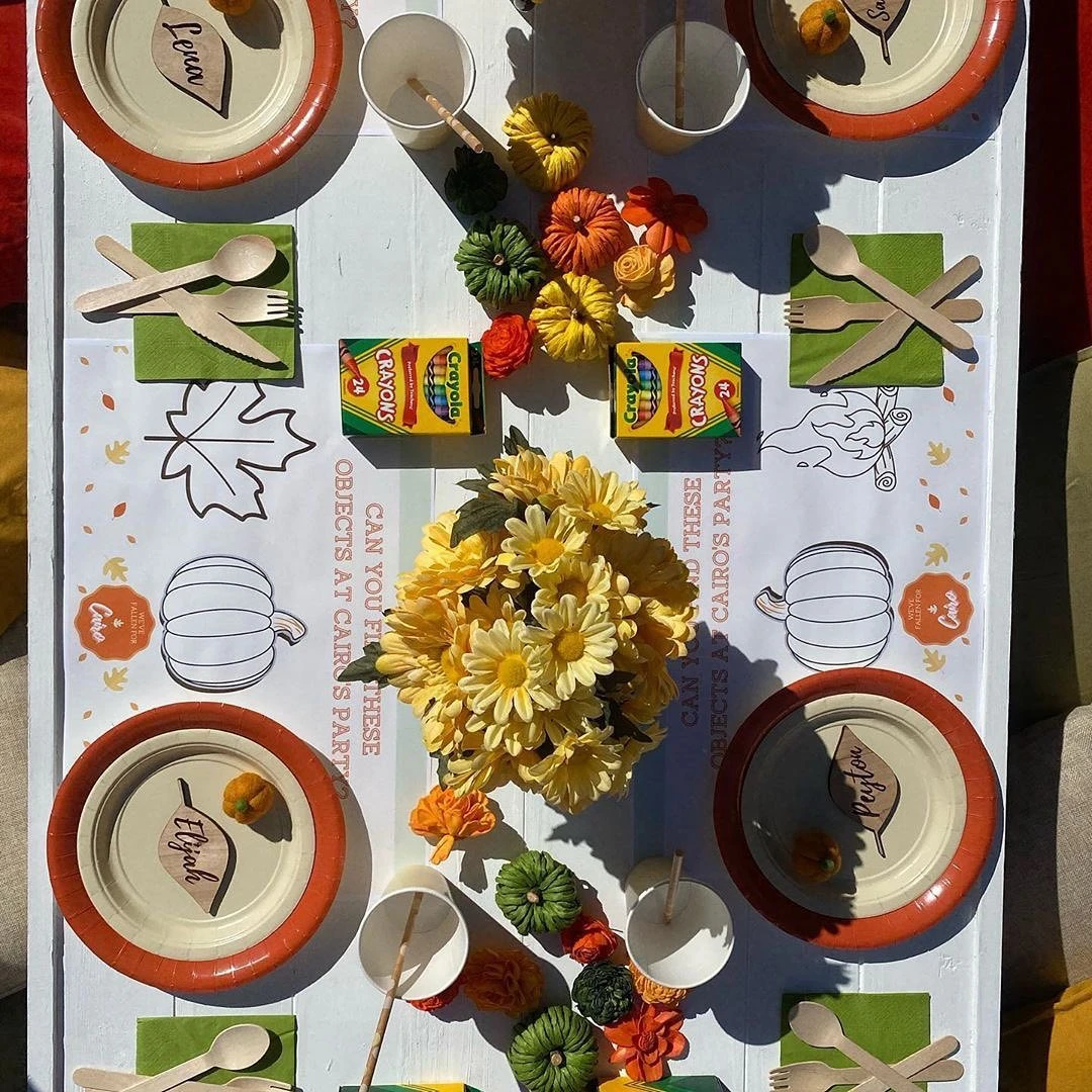 Fallen For You Theme fall birthday party ideas