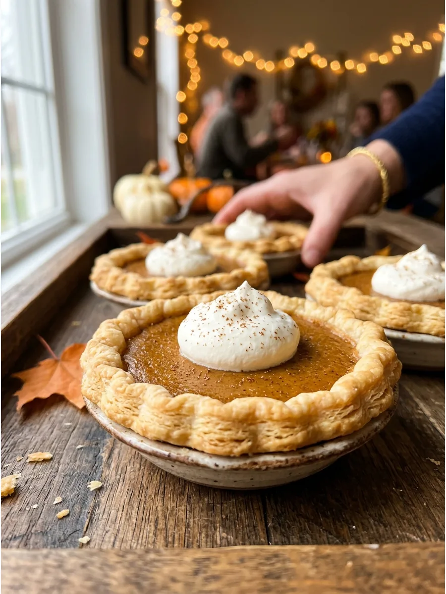 1. Mini Pumpkin Pies