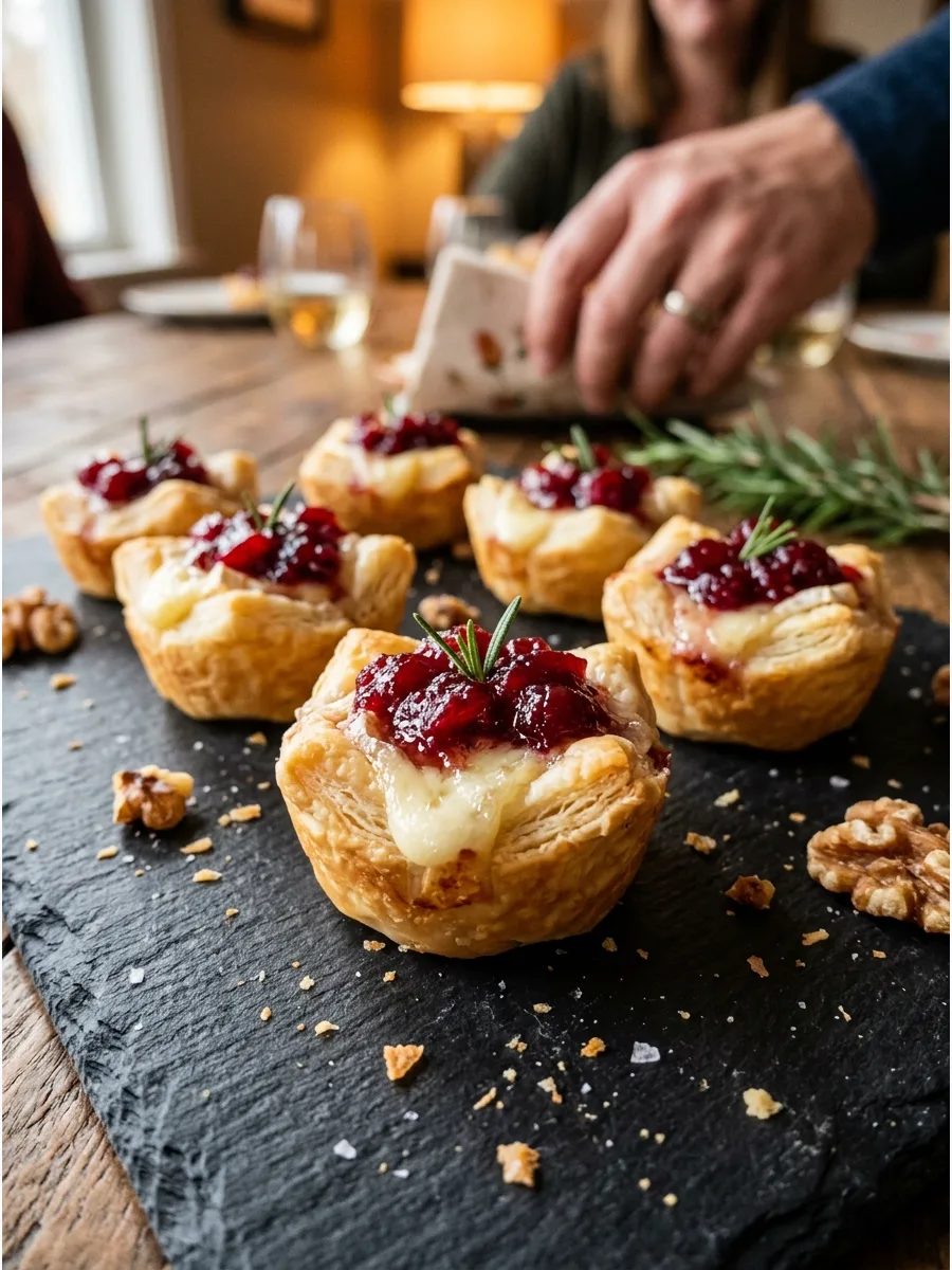 10. Cranberry Brie Bites