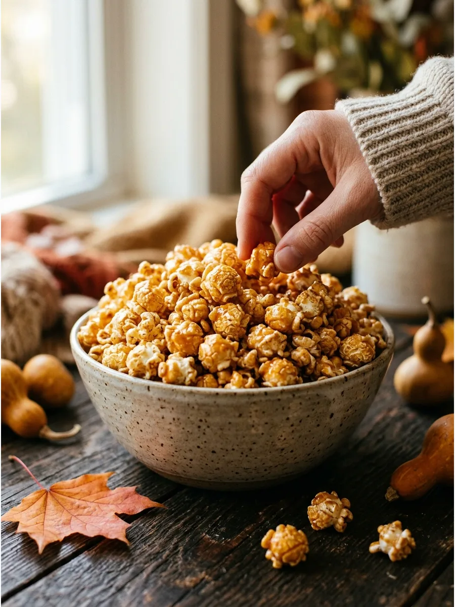 12. Pumpkin Spice Popcorn