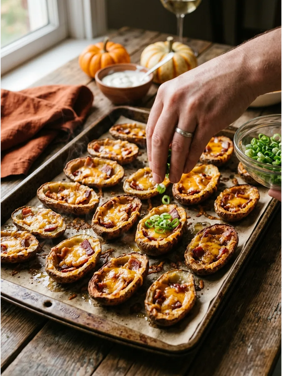 19. Loaded Potato Skins