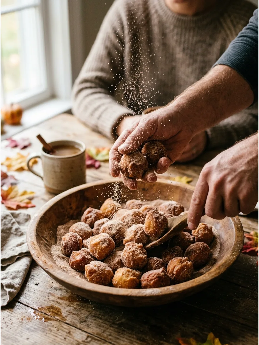 20. Cinnamon Donut Holes
