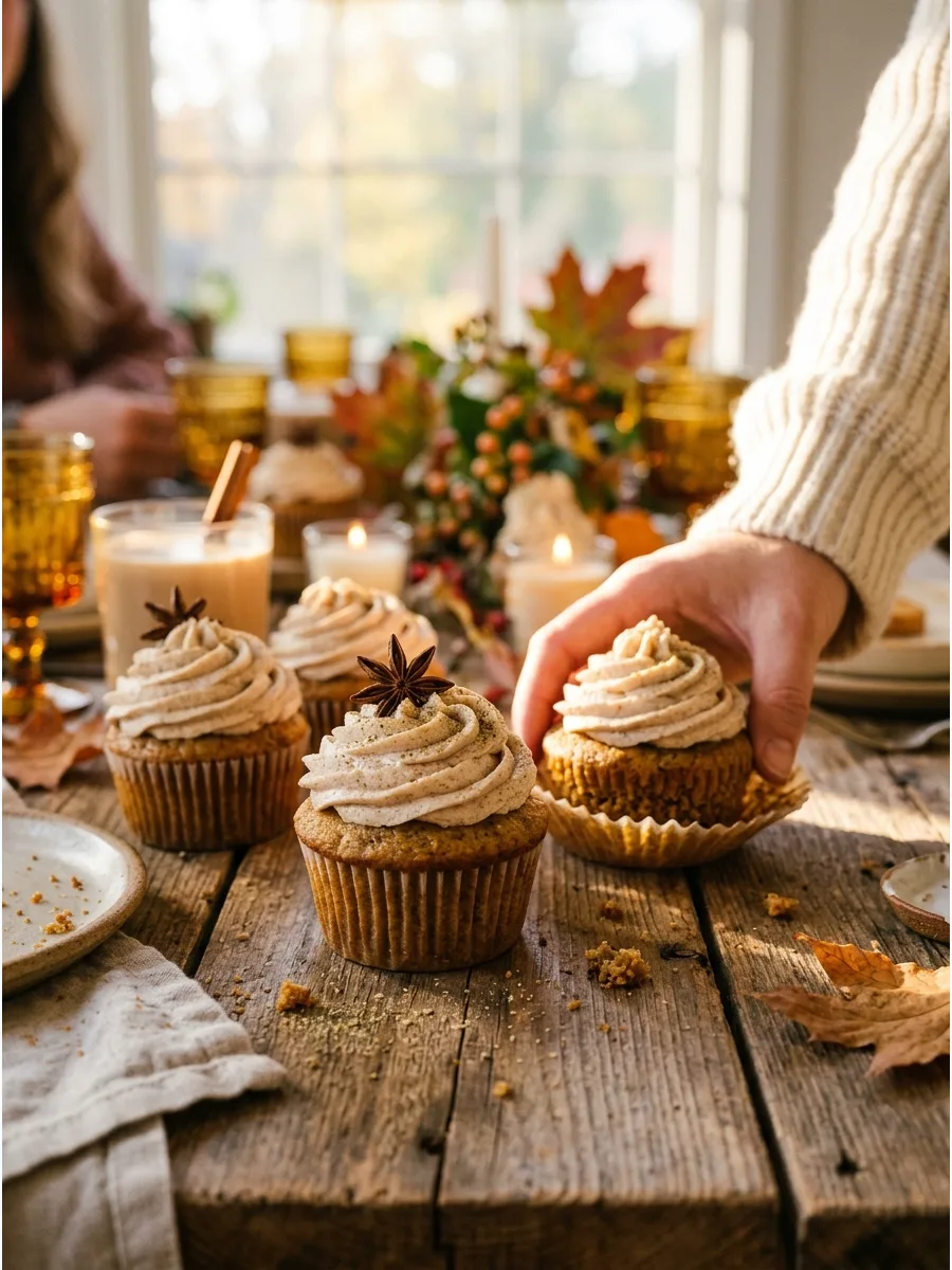 21. Chai Spiced Cupcakes