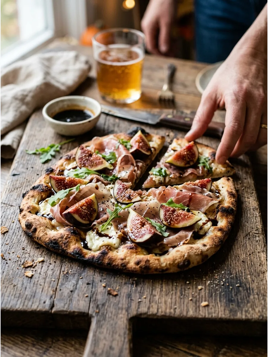 22. Fig Prosciutto Flatbread