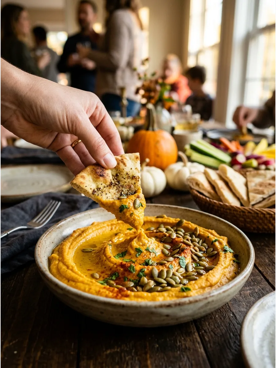 27. Pumpkin Hummus