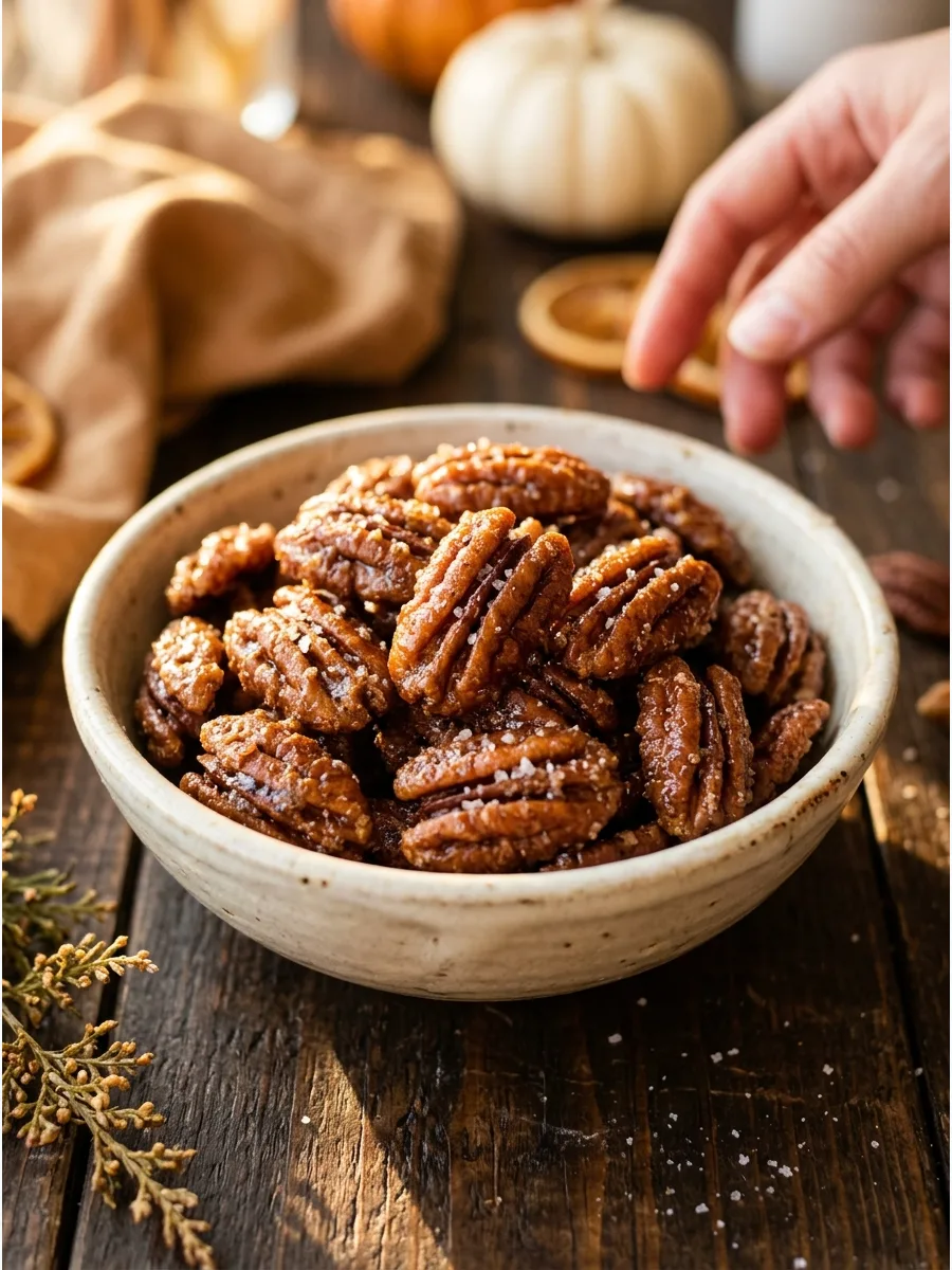 28. Candied Pecans