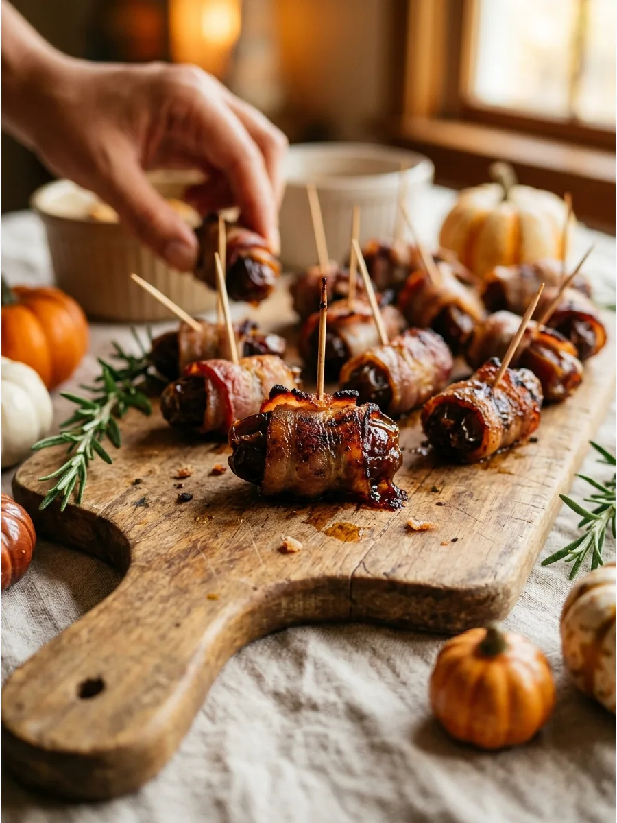 29. Bacon Wrapped Dates