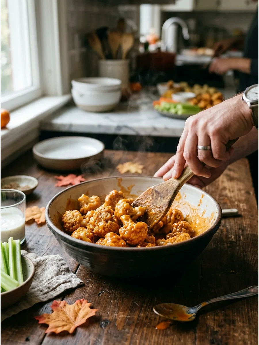 37. Buffalo Cauliflower Wings