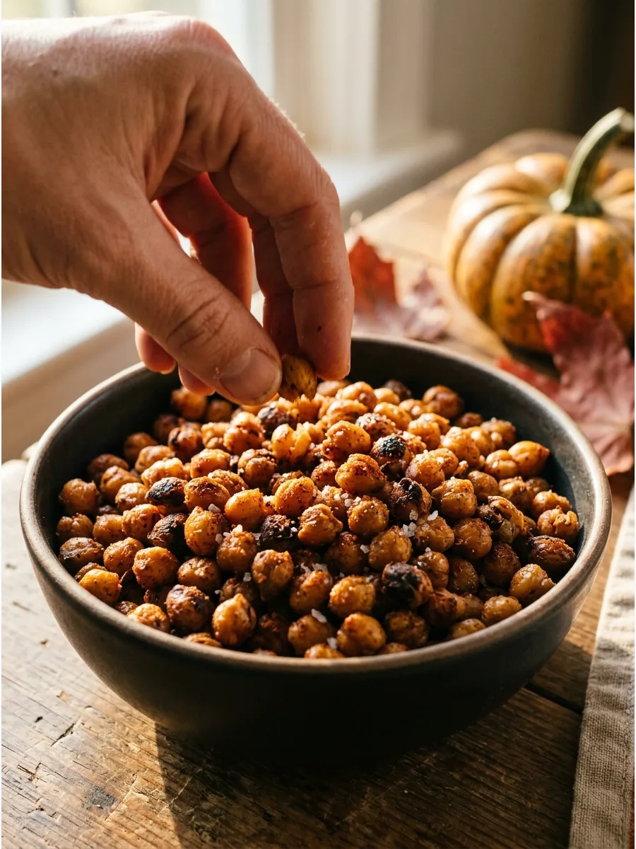 51. Roasted Chickpeas